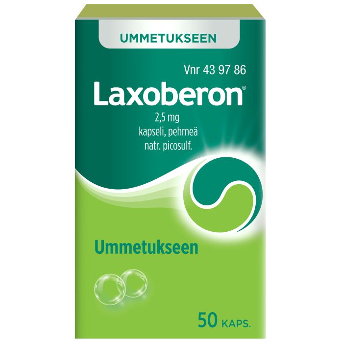 LAXOBERON kapseli, pehmeä 2,5 mg 50 kpl kuva 5