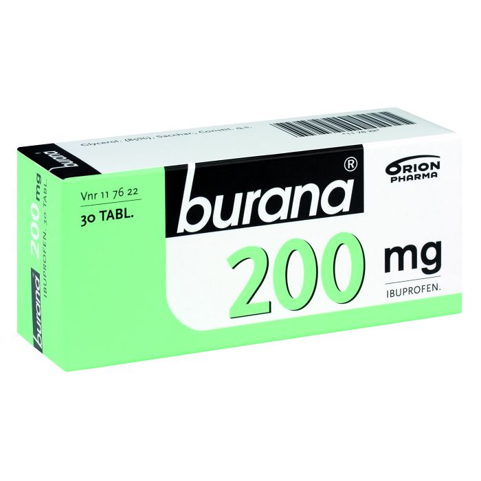 BURANA tabletti, kalvopäällysteinen 200 mg 30 fol kuva 6