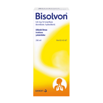 BISOLVON oraaliliuos 0,8 mg/ml 200 ml