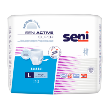 Seni Active Super housuvaippa L 10 kpl