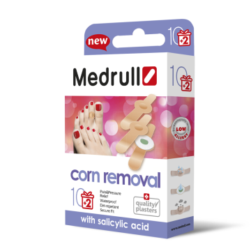 Medrull Corn Removal känsälaastari 12 kpl