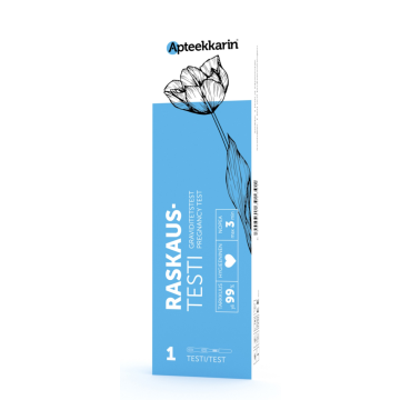 APTEEKKARIN RASKAUSTESTI 1 kpl