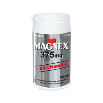 Magnex 375 mg + B6-vitamiini 70 tabl