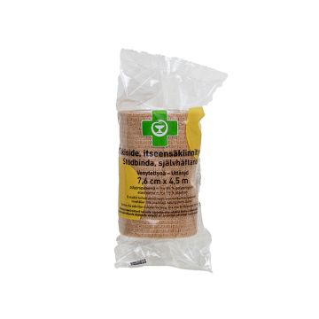 APTEEKKI Tukiside itseensäkiinnittyvä beige 7,6 cm x 4,5 m 1 kpl
