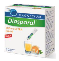Diasporal magnesium 400 Extra juomajauhe annospussi 20 kpl