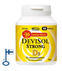 Devisol Strong 50 mikrog imeskelytabl 230 kpl